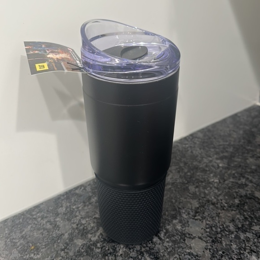CAT Caterpillar Inc 32oz Tumbler Black Lid NEW Work Travel Coffee Cup